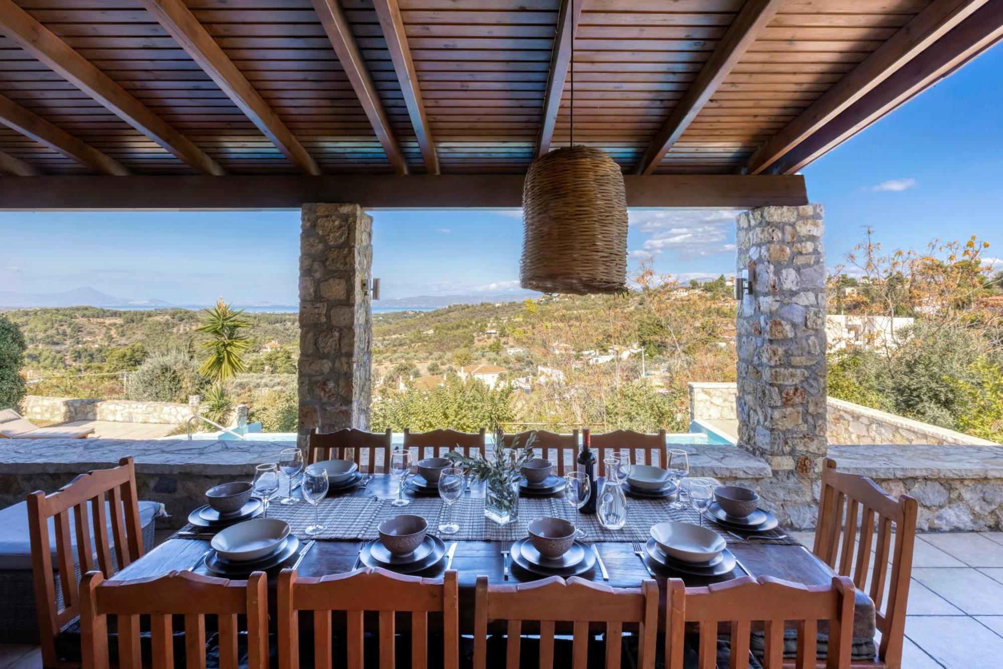 Villa Marrone Splendid Seaview Markopoulon Oropou Экстерьер фото