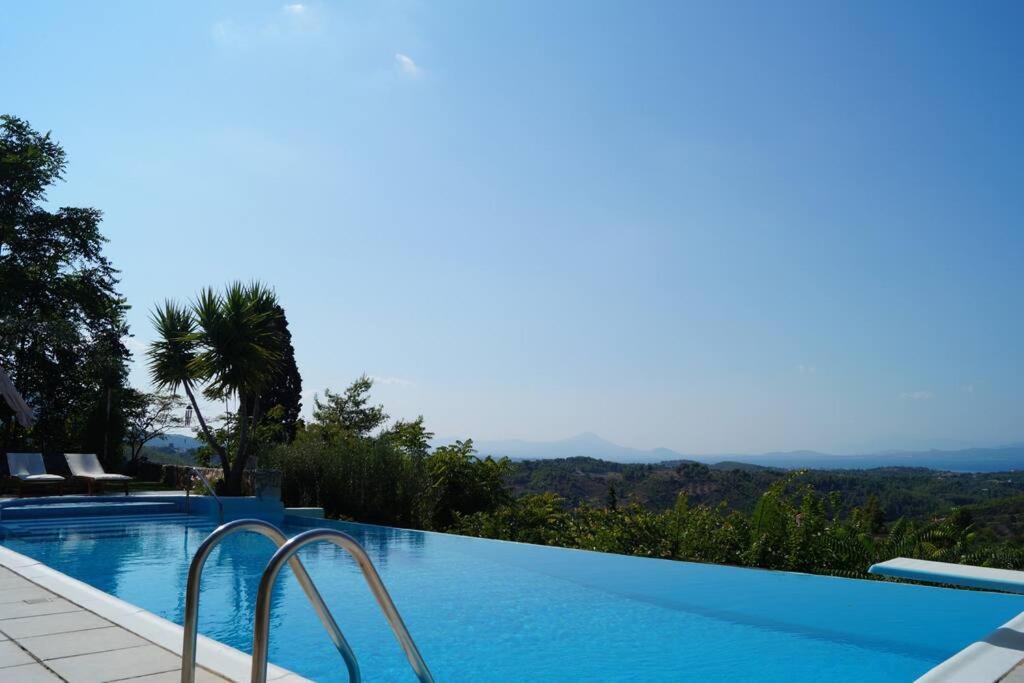 Villa Marrone Splendid Seaview Markopoulon Oropou Экстерьер фото